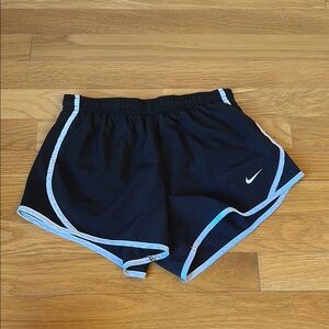 Nike Black Athletic Shorts Dri-FIT Design